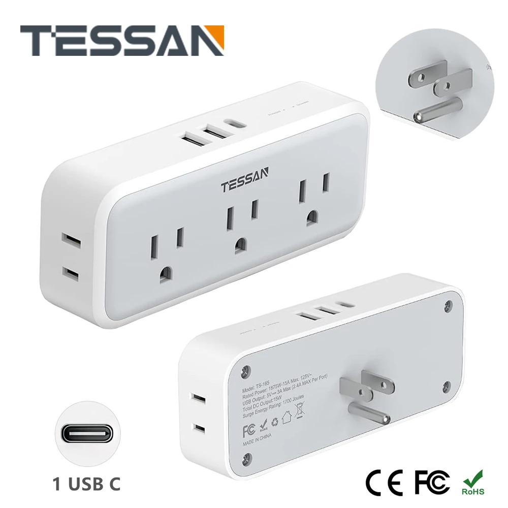 TESSAN   Ƽ, ܼƮ 5 , USB 3  (USB C 1 ),  Ȯ,   ȣ, 8  1